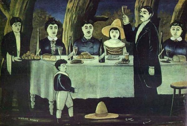 Niko Pirosmanashvili A Family Celebration china oil painting image